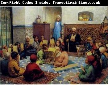 unknow artist Arab or Arabic people and life. Orientalism oil paintings 174